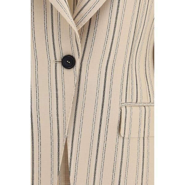 Multicolor Viscose Coat