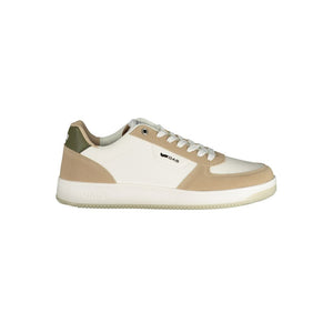 Bianco Polyurethane Men Sneaker