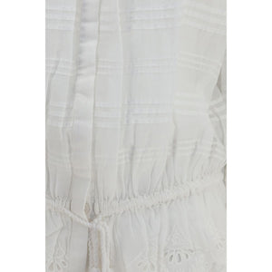 White Polyester Blouse