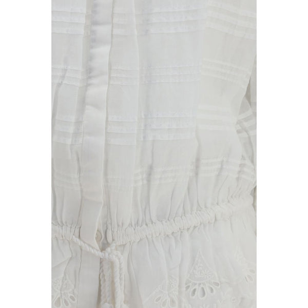 White Polyester Blouse