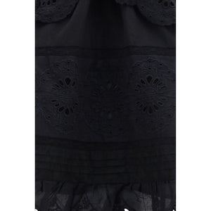 Black Polyester Blouse