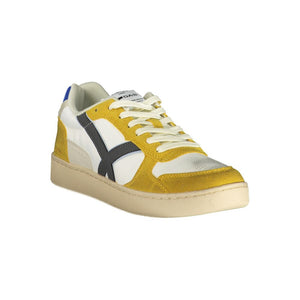 White Polyester Men Sneaker