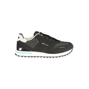 Nero Polyurethane Men Sneaker