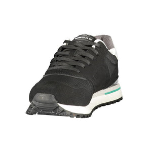 Nero Polyurethane Men Sneaker