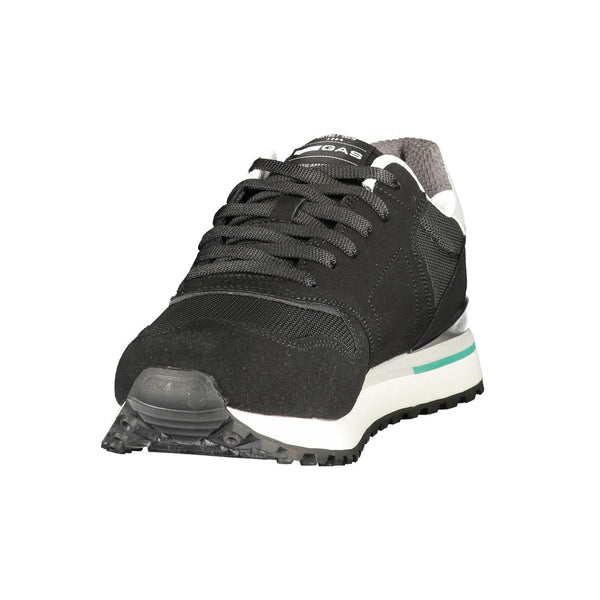 Nero Polyurethane Men Sneaker