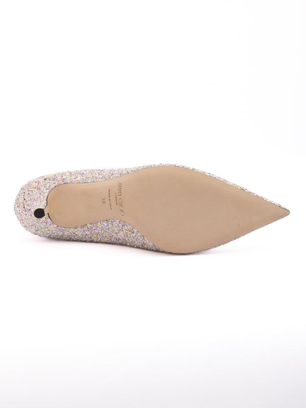 Candy Pink Glitter Love 85 Pumps