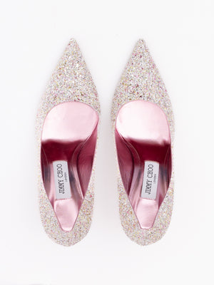 Candy Pink Glitter Love 85 Pumps