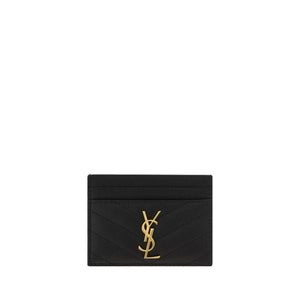 Black Calf Leather Bos Taurus Cardholder