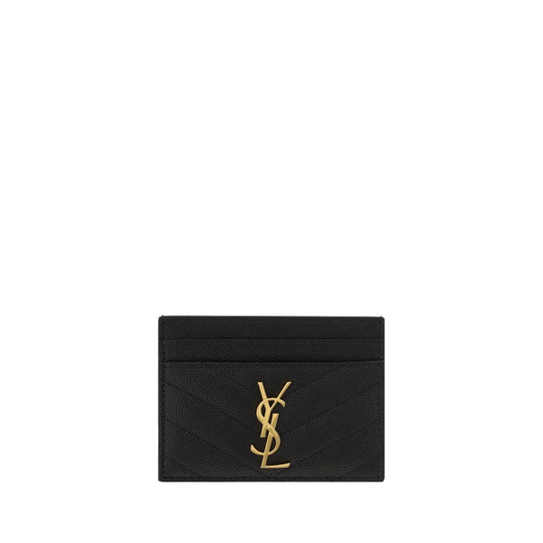 Black Calf Leather Bos Taurus Cardholder
