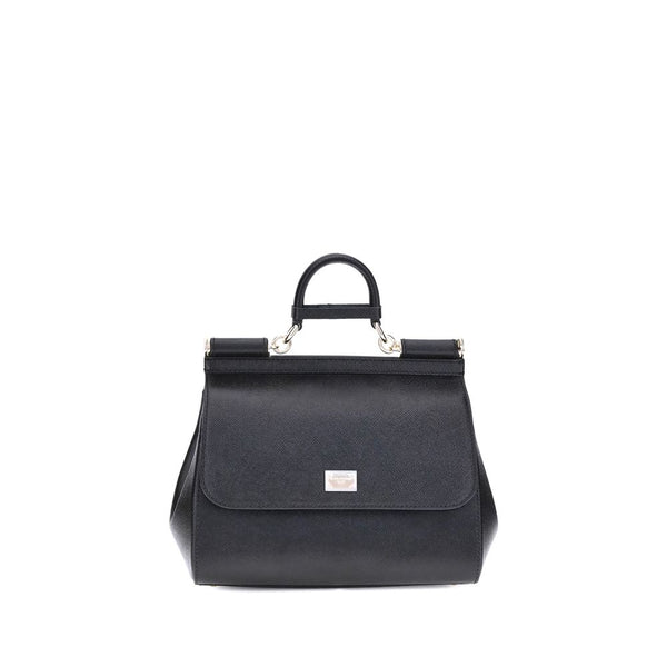 Black Calf Leather Bos Taurus Shoulder Bag
