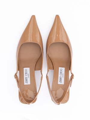 Powder Pink Amel 50 Slingback Pumps