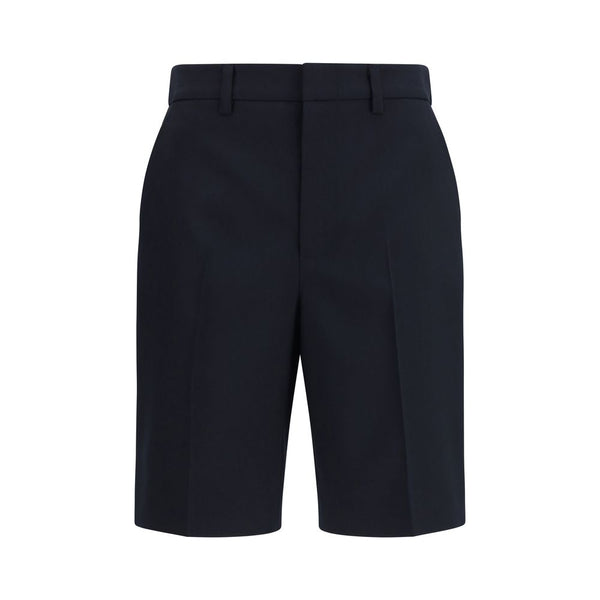 Black Cotton Short And Mini Shorts