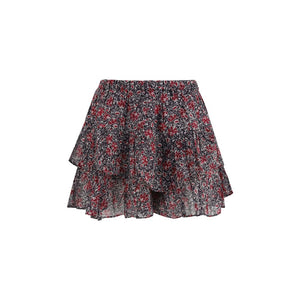 Multicolor Cotton Short And Mini Shorts