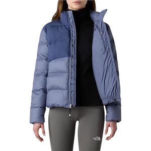 Blue Polyester Coat