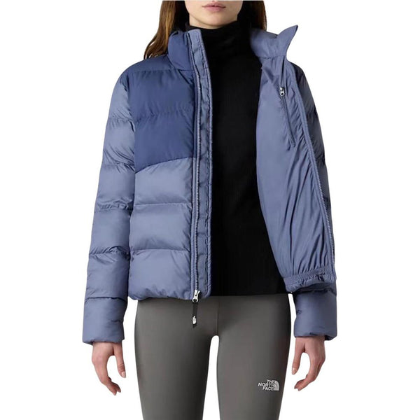 Blue Polyester Coat