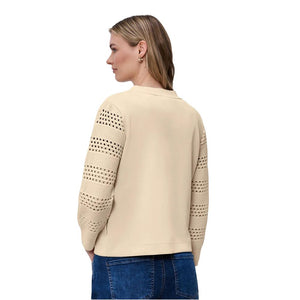 Beige Modal Sweatshirt