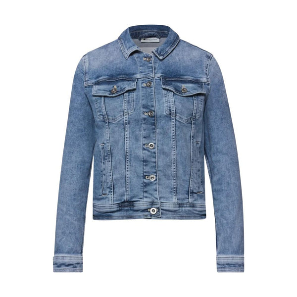 Blue Cotton Denim Jacket