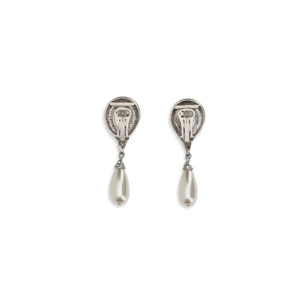 Silver Brass Earrings