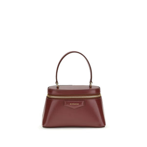 Burgundy Calf Leather Bos Taurus Handbag