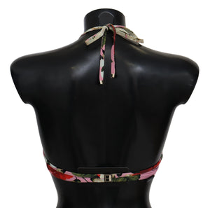 Multicolor Floral Swimsuit Beachwear Bikini Tops