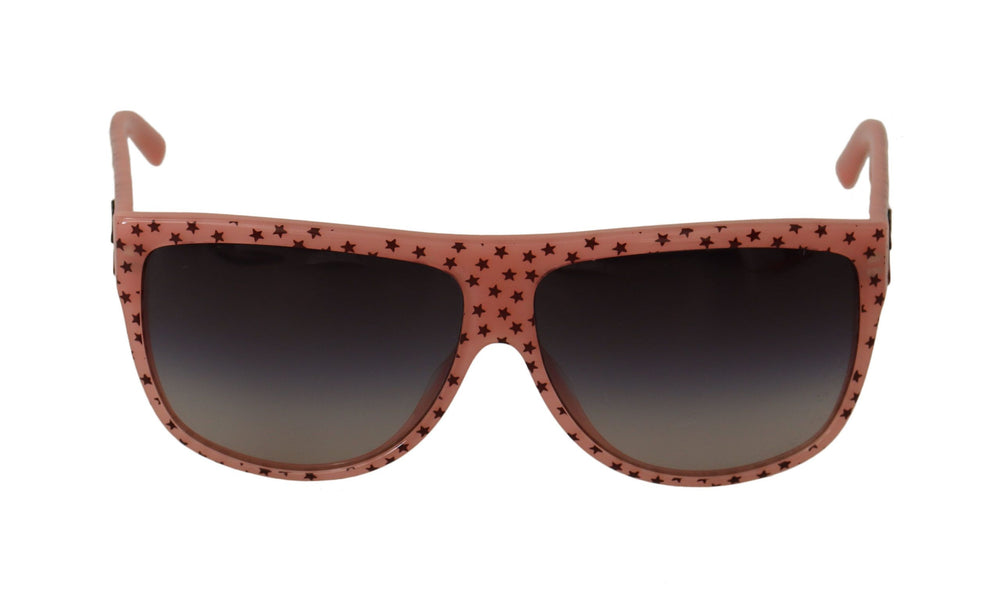 Brown Stars Acetate Frame Women Shades Sunglasses
