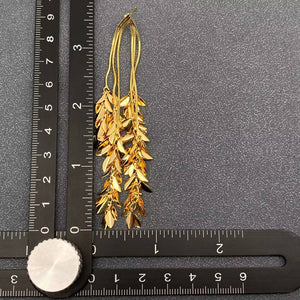 Golden Willow Cascade Earrings