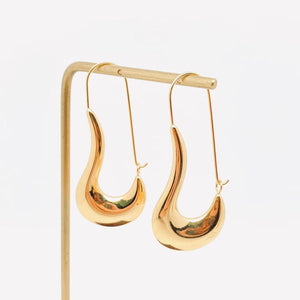 Sculpted Teardrop Statement Earrings