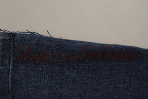 Multicolor Patchwork DG Fashion Wide Leg Denim Pant