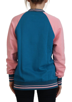 Blue Pink Queen Sequin Crystal Sweater