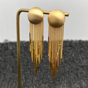 Cascade Fringe Statement Earrings