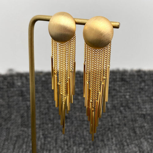 Cascade Fringe Statement Earrings