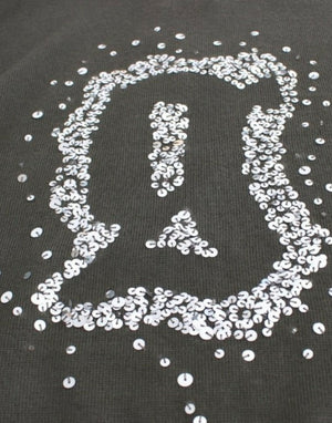 Green wool turtleneck sweater