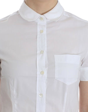 White Cotton Shirt Top