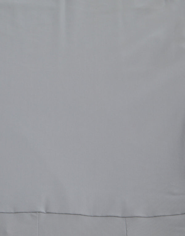 Gray Nylon Strapless Bodycon Jumpsuit Dress