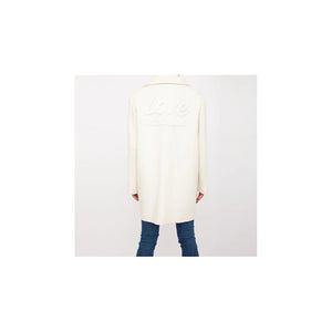 White Wool Women Coat