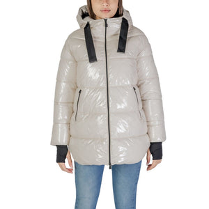 Beige Polyamide Parka