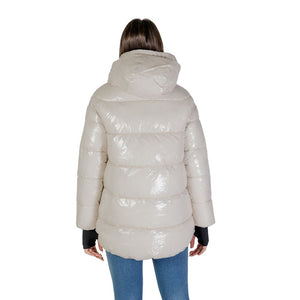 Beige Polyamide Parka