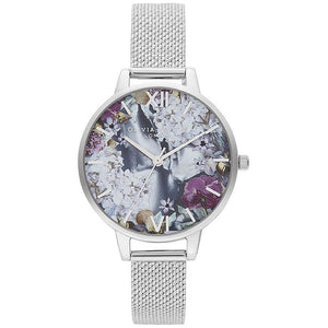Silver Stainless Steel Dress Watch
