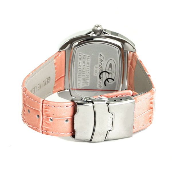 Multicolor Leather Dress Watch