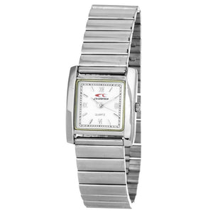 Silver Stainless Steel Dress Watch