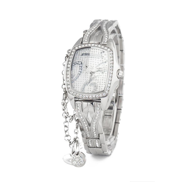 Silver Stainless Steel Bracelet Watch