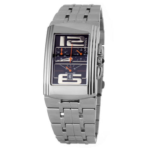 Silver Stainless Steel Dress Watch