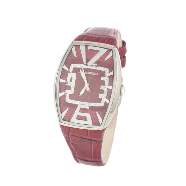 Multicolor Leather Dress Watch