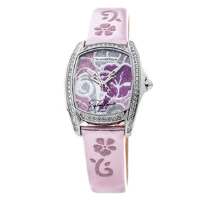 Multicolor Leather Dress Watch