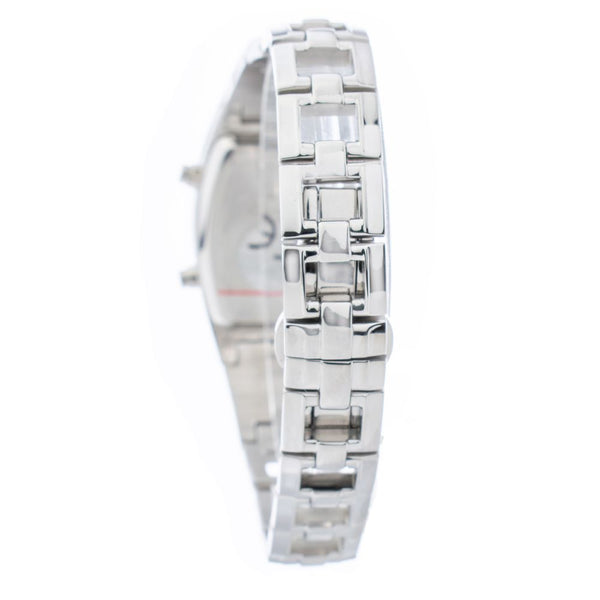 Silver Stainless Steel Digital Watch