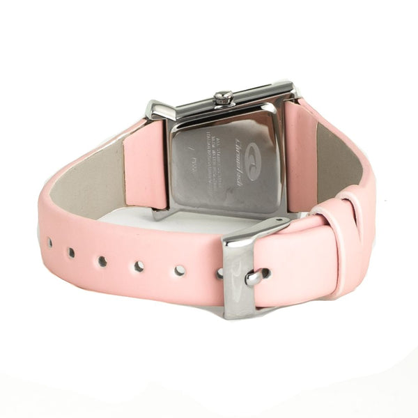 Multicolor Leather Dress Watch