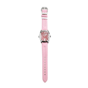 Multicolor Leather Dress Watch