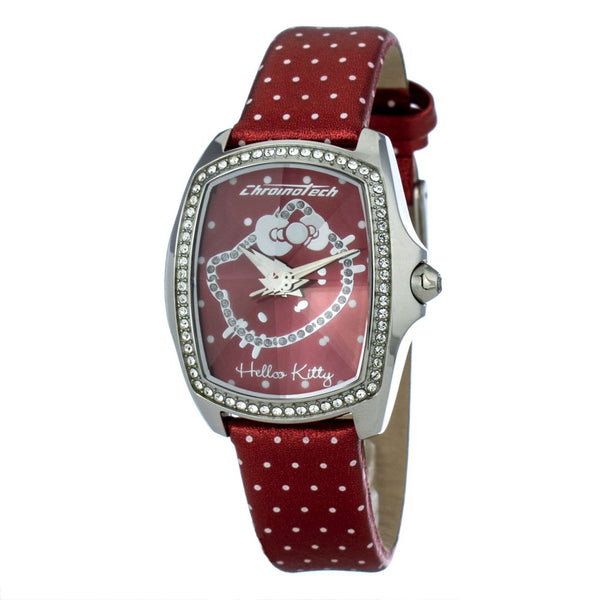 Multicolor Leather Dress Watch