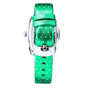 Bicolor Leather Dress Watch