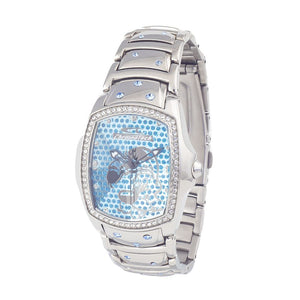 Silver Stainless Steel Dress Watch